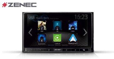 ZENEC Z-N538 – 2-Din Autoradio / Infotainer, Multimediasystem mit 17,1 cm / 6,75“ Touchscreen, DAB+, Wireless Android Auto / Apple CarPlay